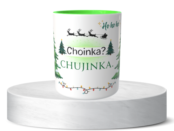 Świąteczny Kubek na Święta -  Choinka? Chujinka - obrazek 7